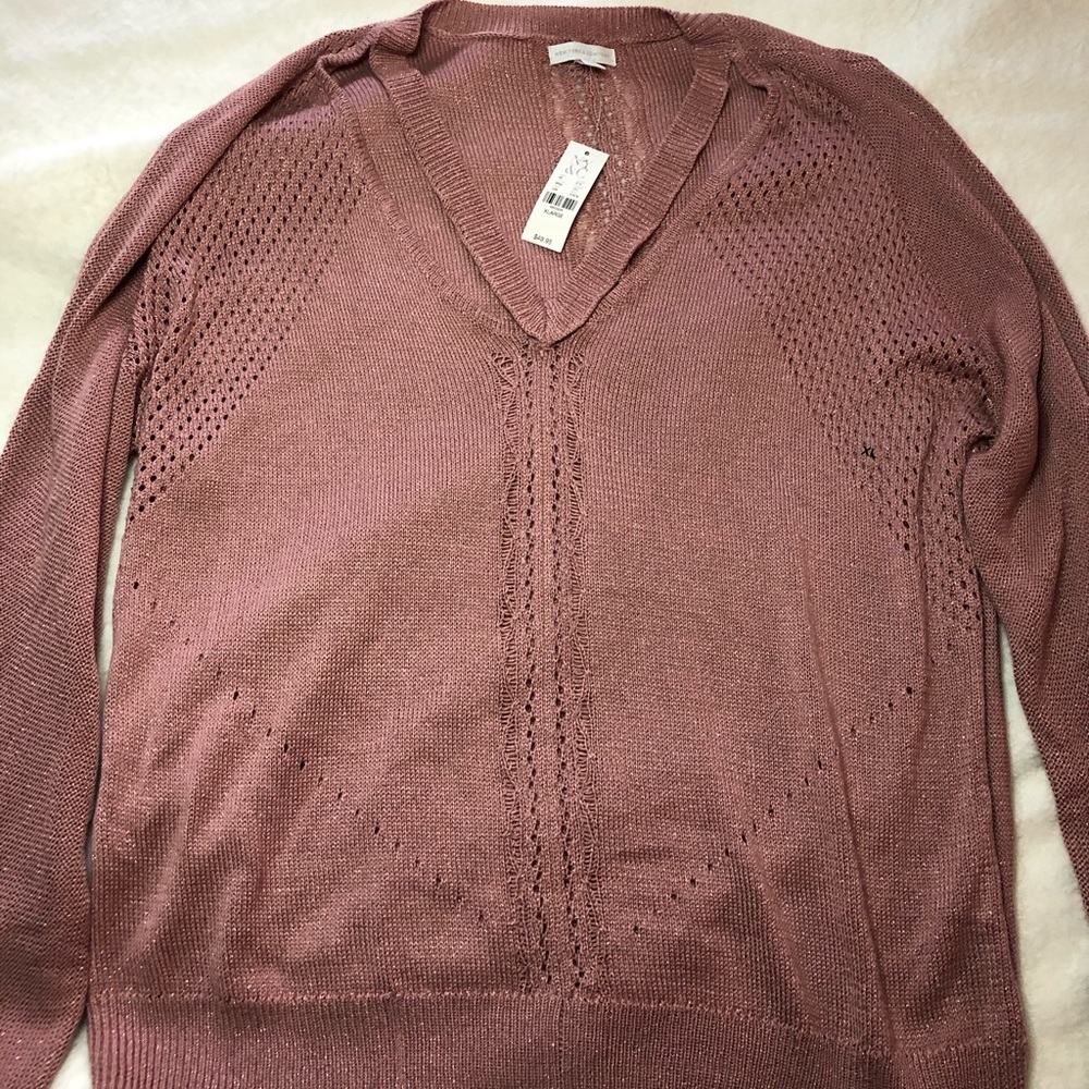 Pink sweater